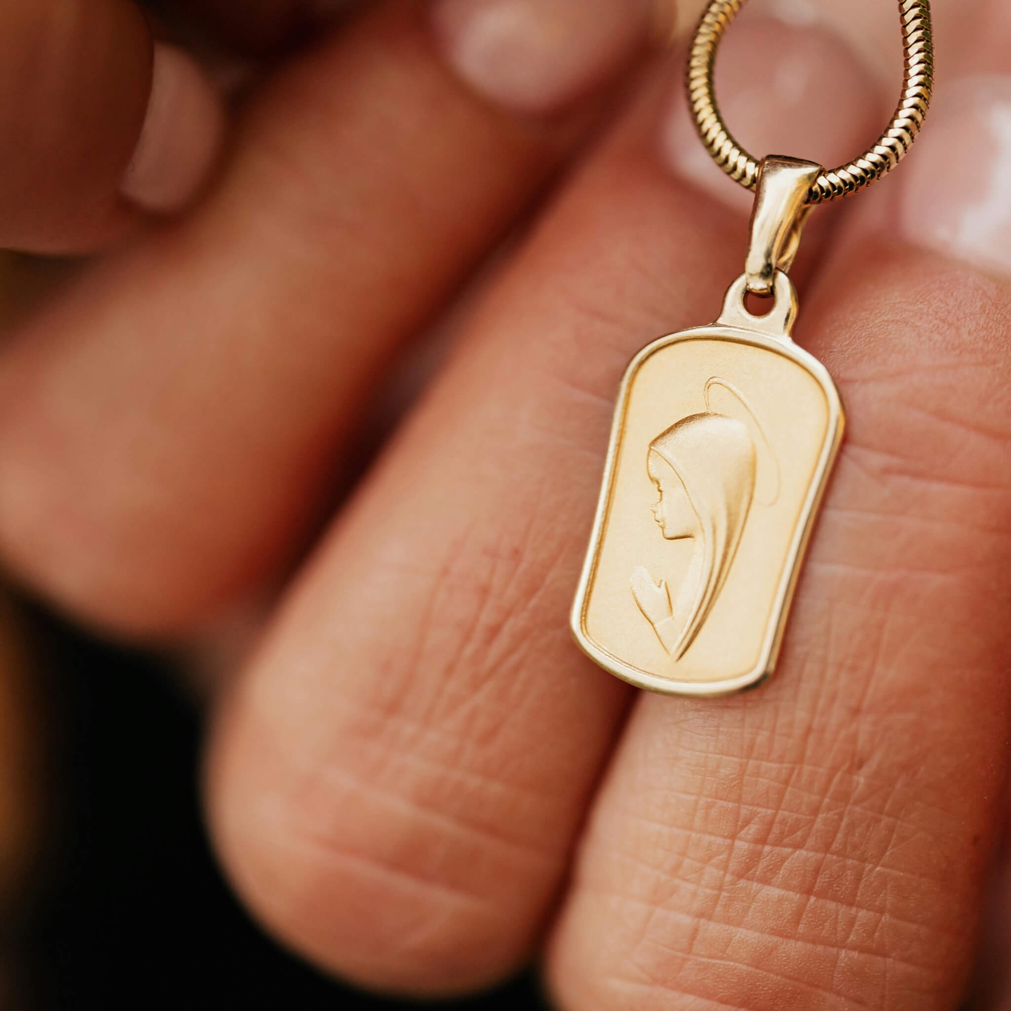 Gold necklace